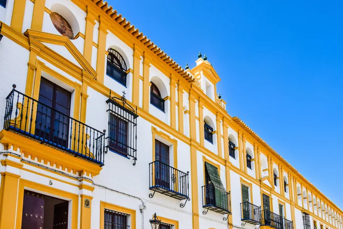 Historic building in Seville, Spain, for Beckham Law Spain guide
