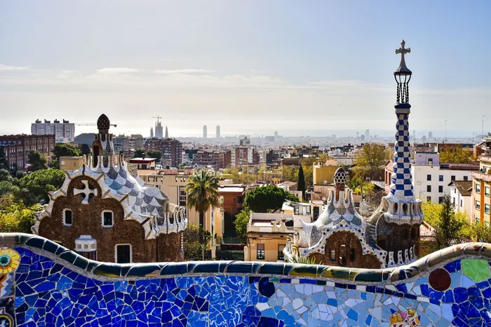 View from Park Güell in Barcelona, Spain, for capital gains tax Spain guide