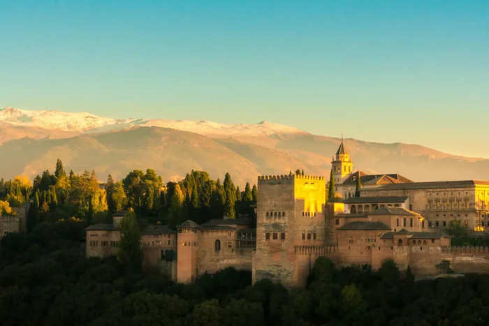 The Alhambra in Granada, Spain